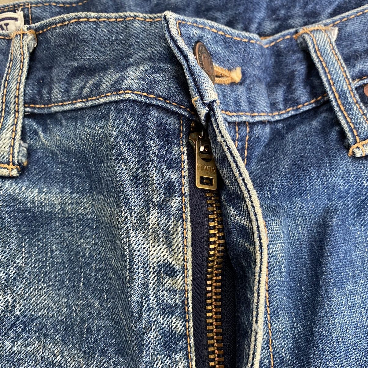 Edwin Size 29x29 Vintage Edwin Faded Honeycomb Denim Jeans Size US 29 - 9 Thumbnail