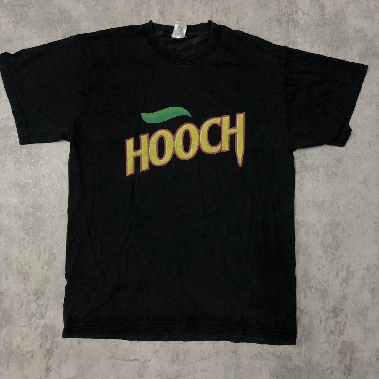 Fruit Of The Loom Hooch black T-shirt vinatge hip hop Boxy Size US L / EU 52-54 / 3 - 1 Thumbnail