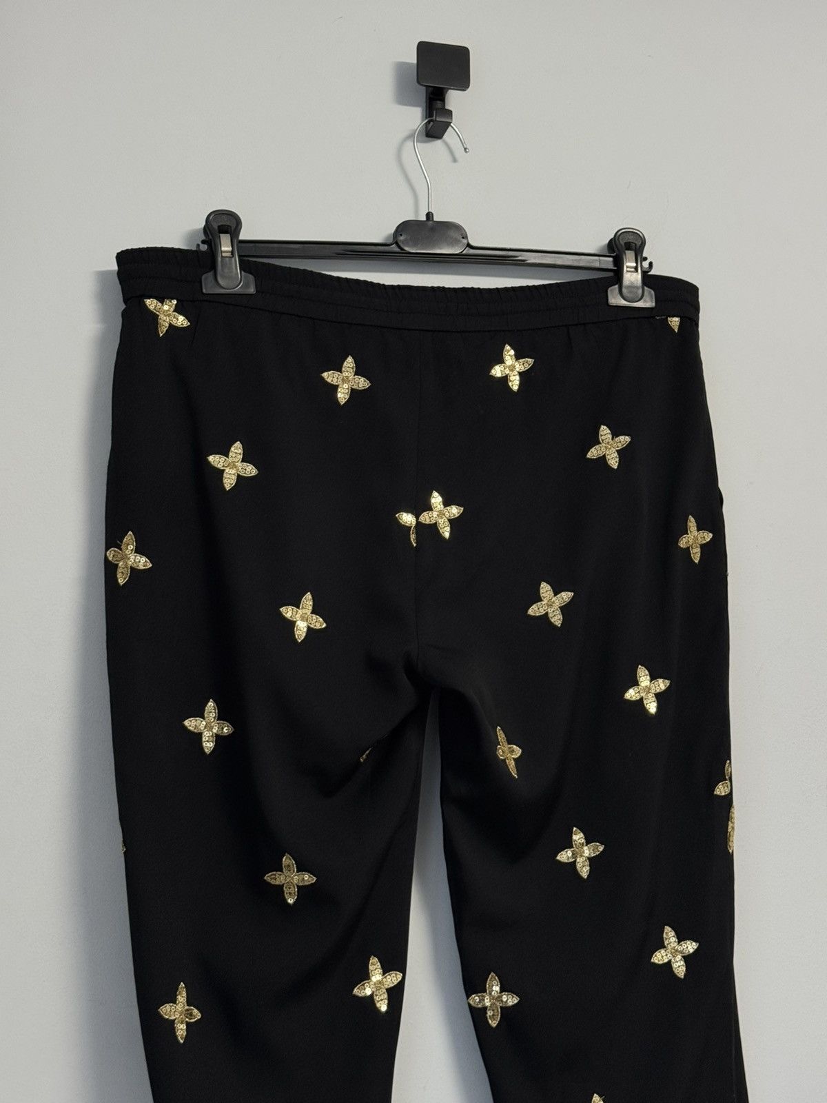 Juicy Couture Juicy Couture Womens Pants Size M Black Crepe Jogger Size 32" / US 10 / IT 46 - 13 Thumbnail