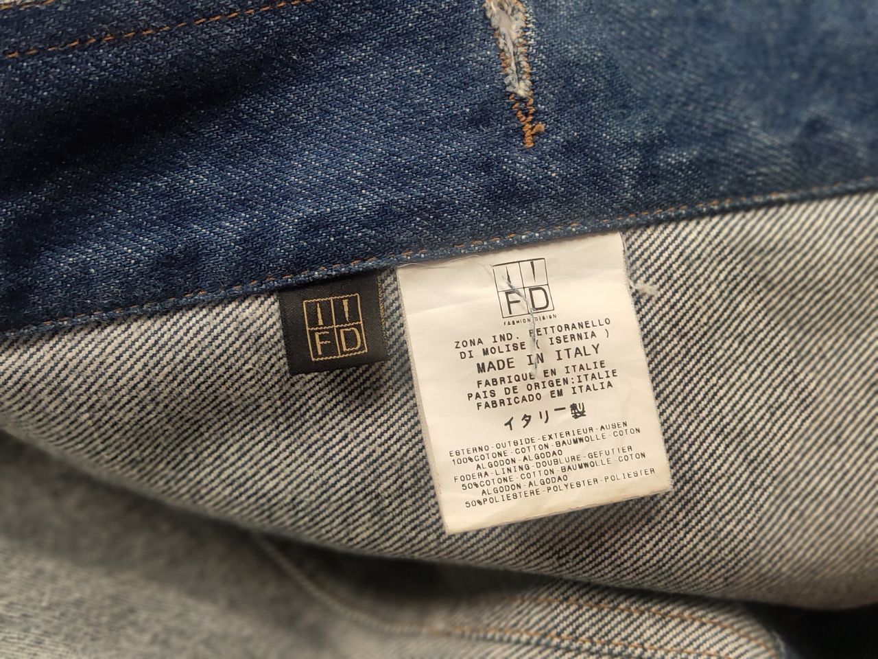 Roberto Cavalli Vintage 90's Just Cavalli Roberto Faded denim trucker Jacket Size US L / EU 52-54 / 3 - 21 Thumbnail