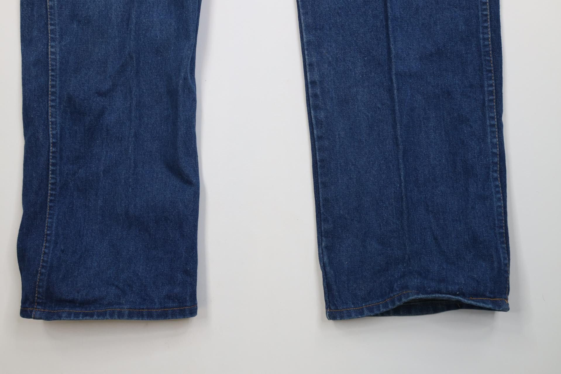 Wrangler Vintage 70s 80s Wrangler Flared Bootcut Denim Jeans USA Size US 38 / EU 54 - 4 Thumbnail