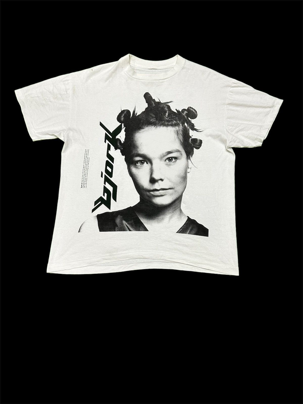 Handmade Vtg Bjork by T ONE HAND PRINT TEE Size US XL / EU 56 / 4 - 1 Thumbnail