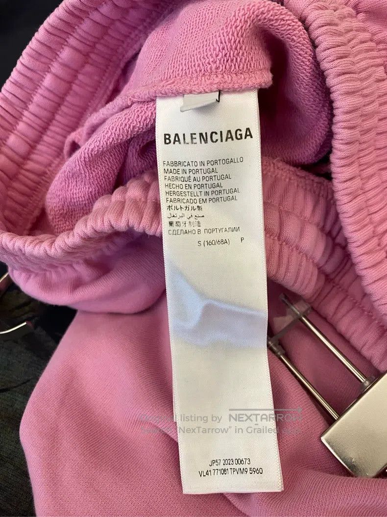 Balenciaga Balenciaga size S Pink Graffiti Lettering Sweatpants Fire Size US 27 - 5 Thumbnail