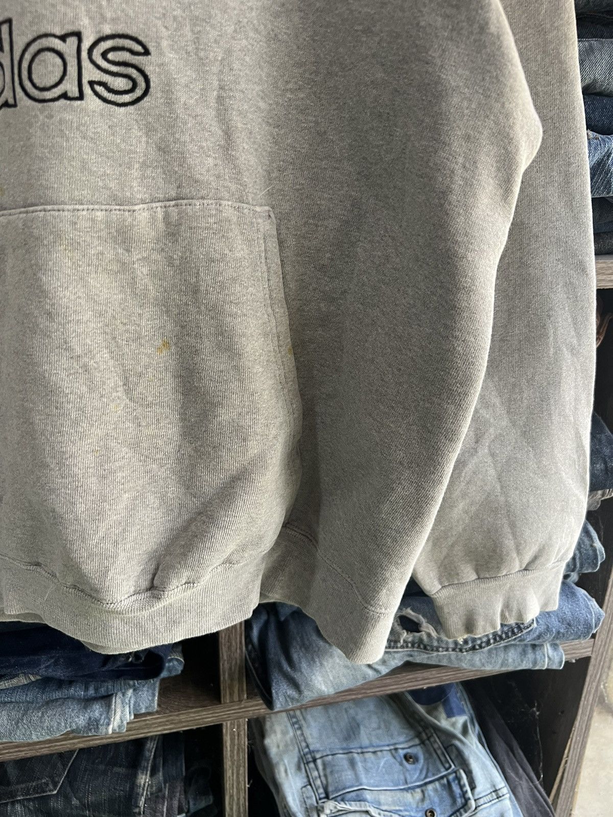Adidas 🔥Vintage Adidas Trefoil Made in Usa Hoodies Size US XL / EU 56 / 4 - 8 Thumbnail