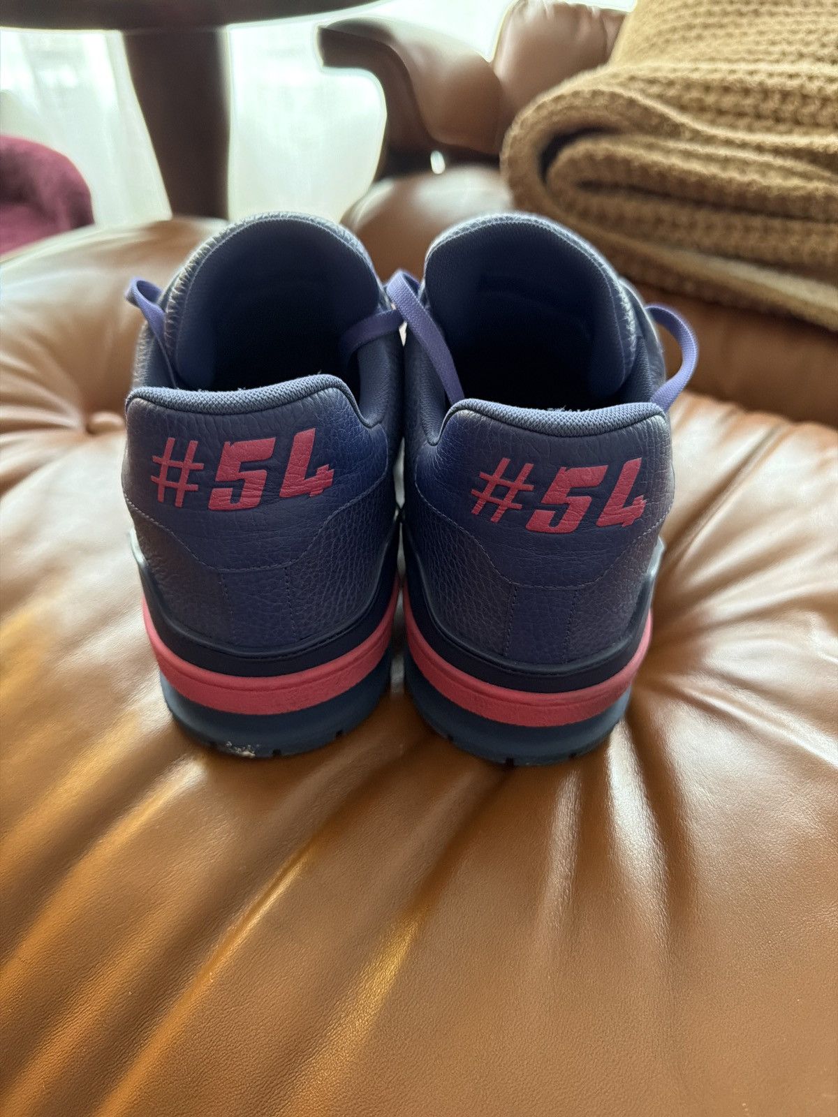 Louis Vuitton Louis Vuitton X Virgil Abloh - LV Trainer Size US 9.5 / EU 42-43 - 6 Thumbnail