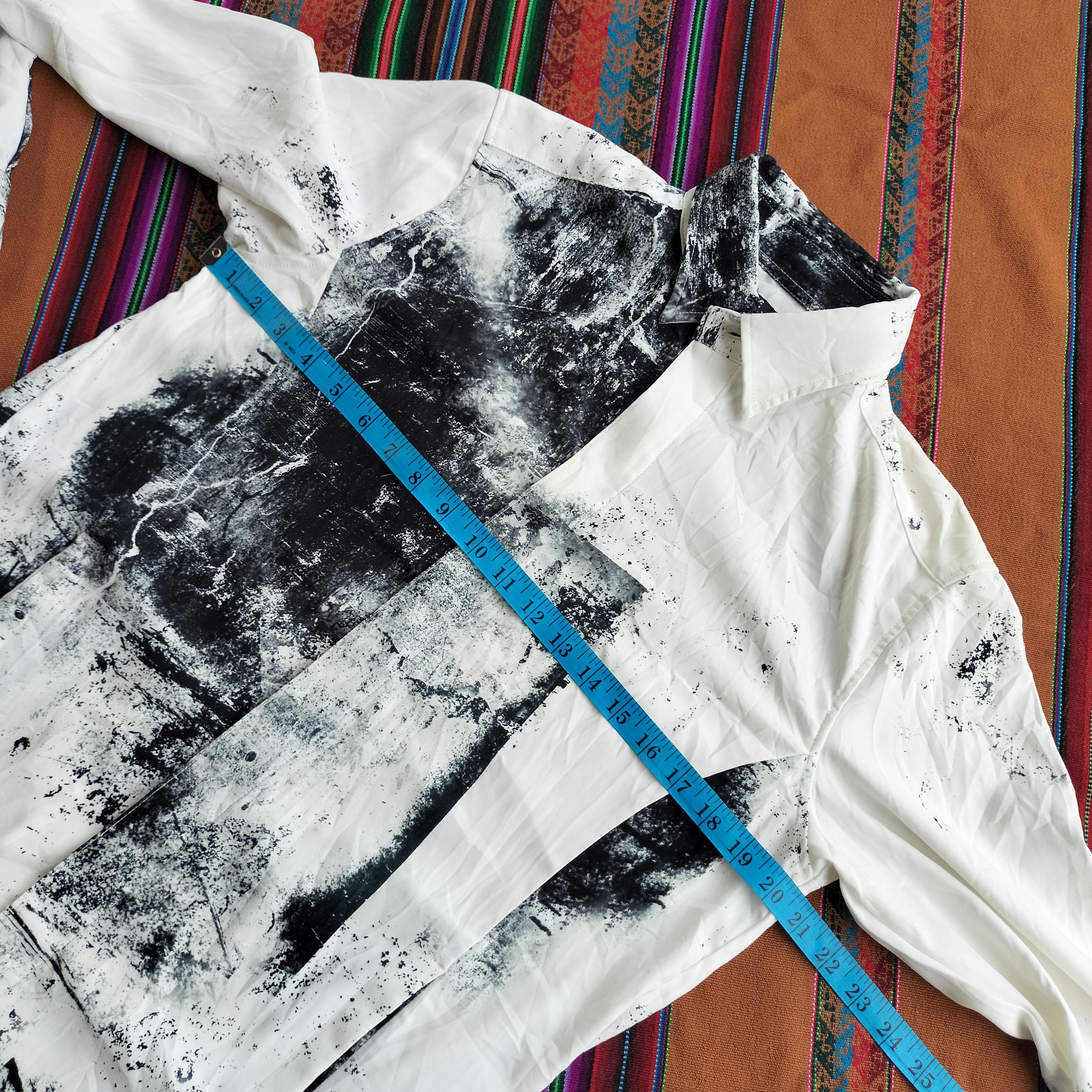 Shellac Shellac x Semantic Design monochrome long sleeve shirt Size US L / EU 52-54 / 3 - 16 Thumbnail
