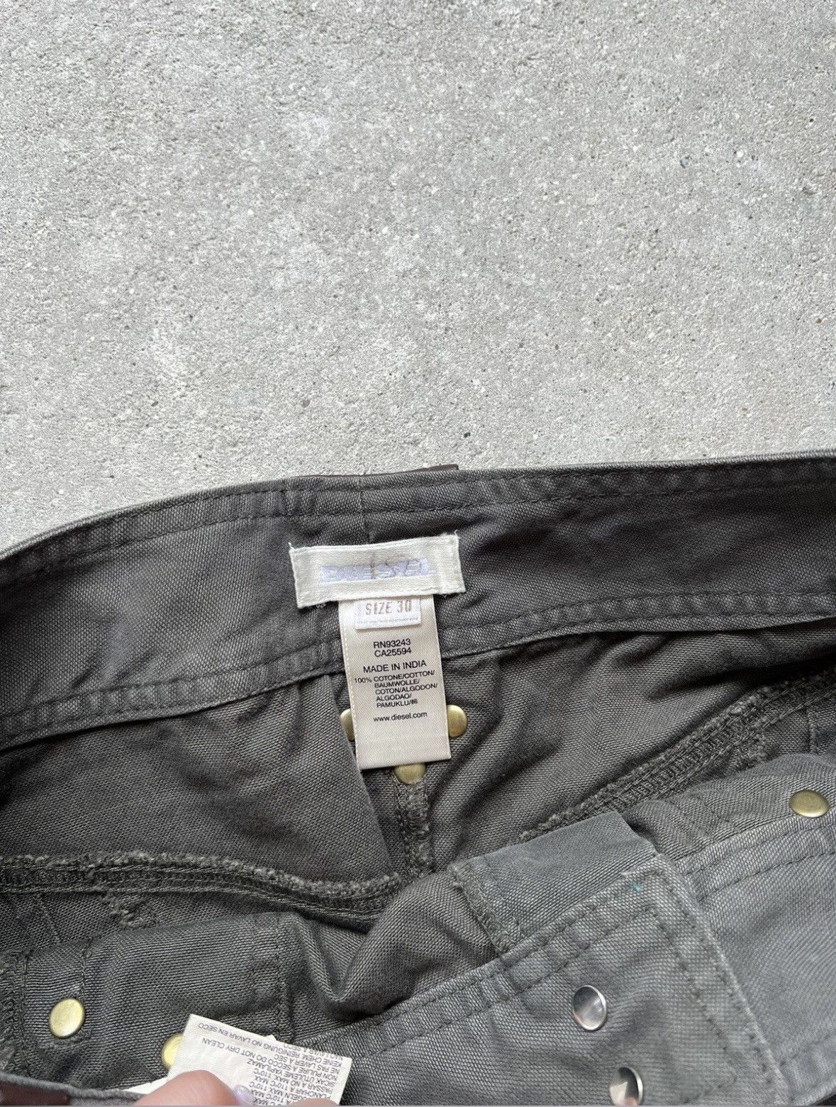 Diesel Vintage Diesel Cargo Skirt Size 27" / US 4 / IT 40 - 4 Thumbnail