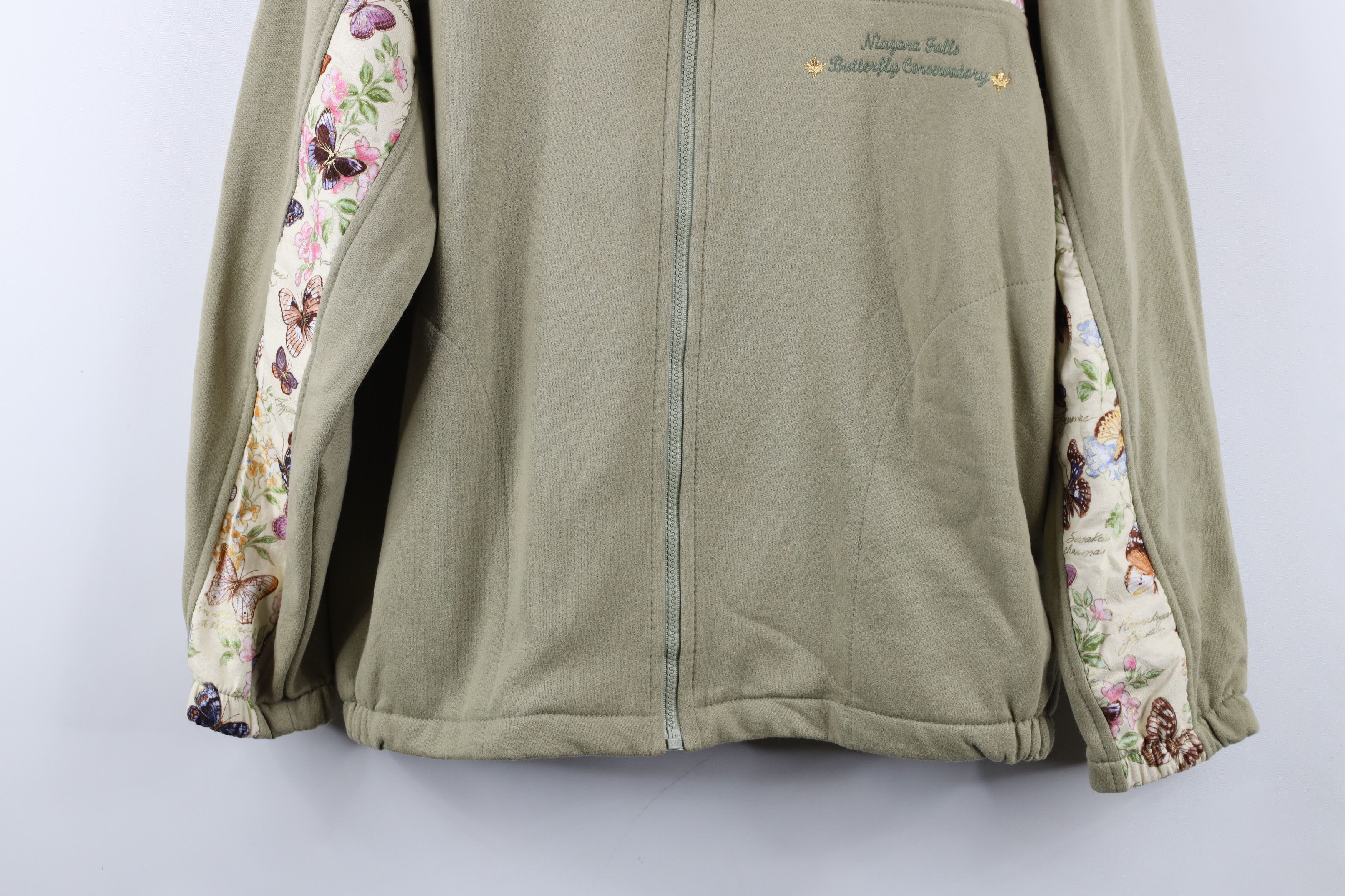Vintage Deadstock Vintage 90s Streetwear Sweatshirt Jacket Shacket Size M / US 6-8 / IT 42-44 - 3 Thumbnail