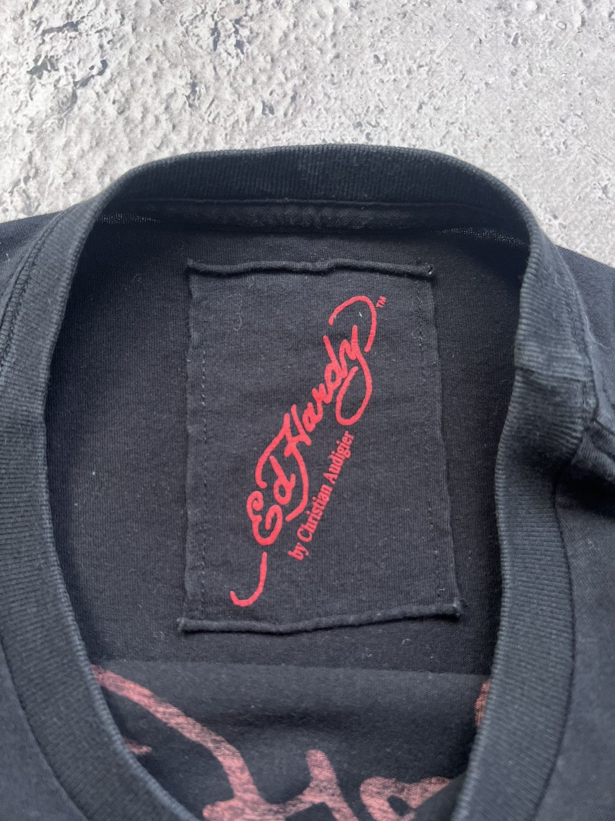 Christian Audigier × Ed Hardy UNISEX VTG Ed Hardy T Shirt by Christian Audigier y2k rare Size US L / EU 52-54 / 3 - 4 Thumbnail