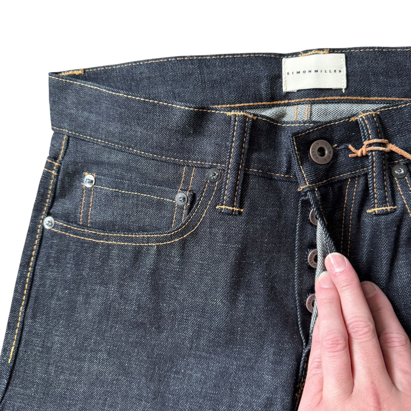 Simon Miller NEW Simon Miller M002 Slim Jeans Indio Wash Size US 28 / EU 44 - 4 Thumbnail