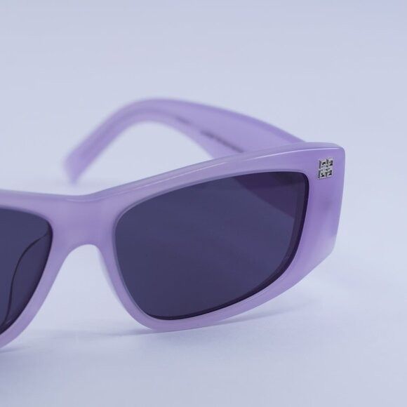 Givenchy 🕶️ New Givenchy GV40048F 78A Sunglasses - Shiny Lilac Frame Size ONE SIZE - 6 Thumbnail
