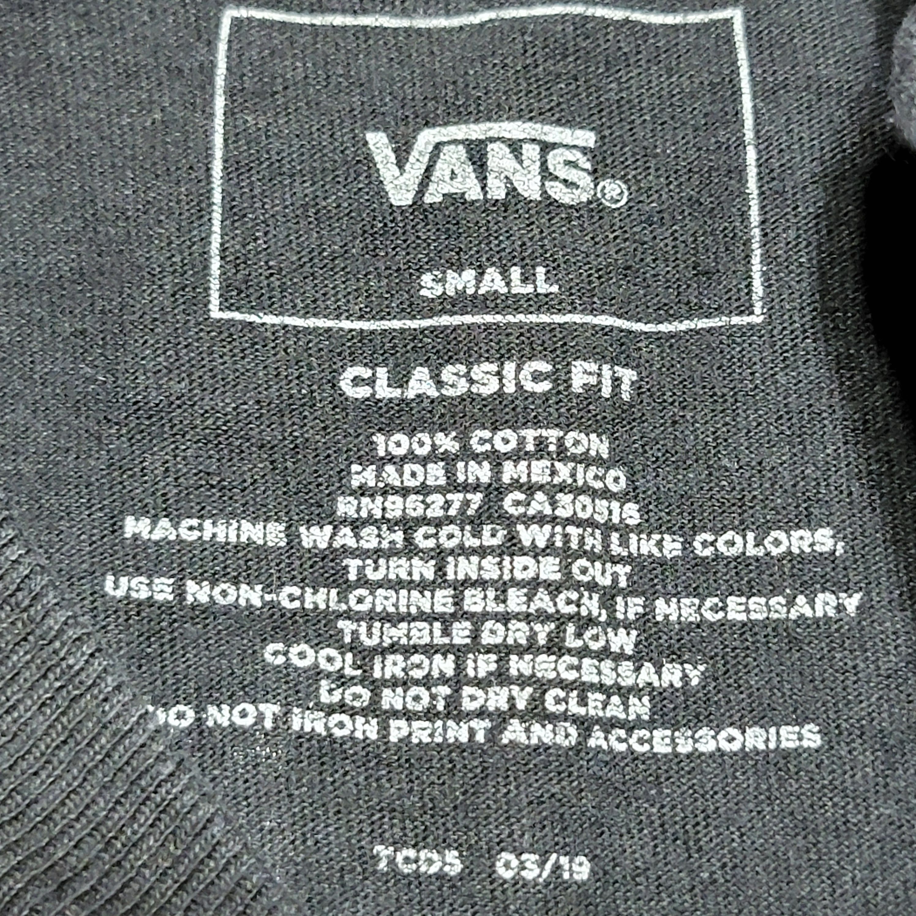 Vans Vans SS Unisex Tee Classic Fit Spider Flower - Size Small Size US S / EU 44-46 / 1 - 5 Thumbnail