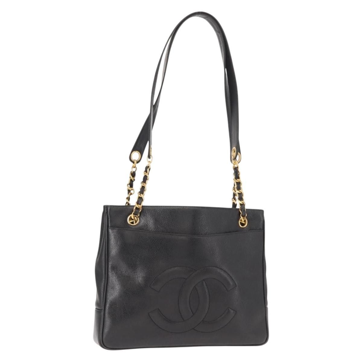 Chanel Chanel Vintage CC Chain Tote Caviar Size ONE SIZE - 1 Thumbnail