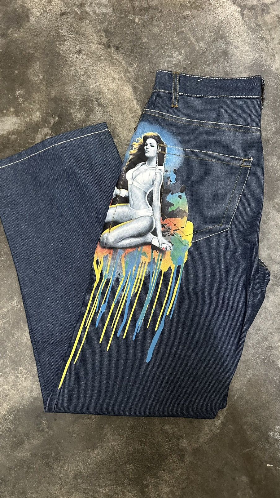 Ecko Unltd. [28] ECKO UNLTD BAGGY RAW DENIM Size US 28 / EU 44 - 1 Thumbnail