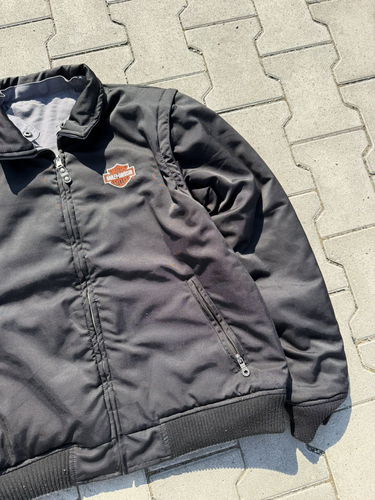 Harley Davidson Harley Davidson Rare Revisable Jacket 3 in 1 Streetwear Hype Size US L / EU 52-54 / 3 - 22 Thumbnail