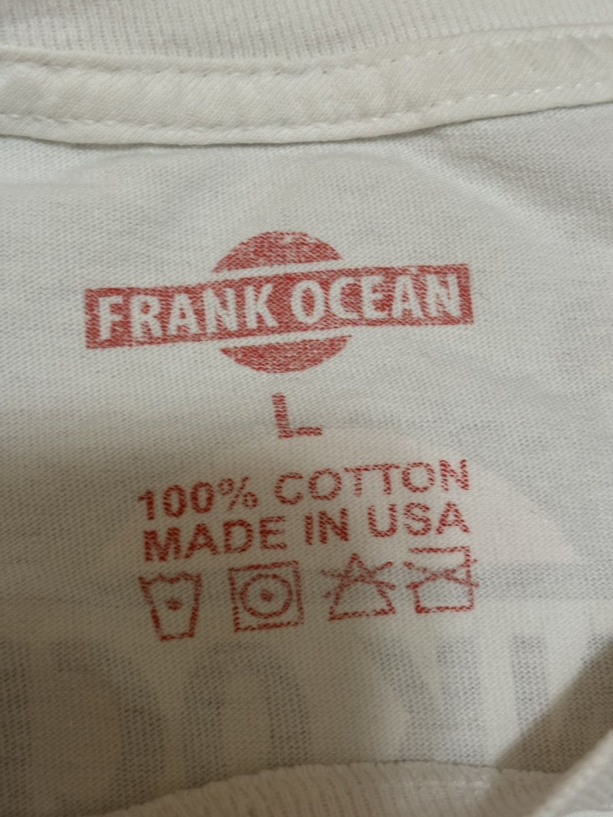 Band Tees rare Frank Ocean Nostalgia Ultra 2011 music tour t shirt Size US L / EU 52-54 / 3 - 6 Thumbnail