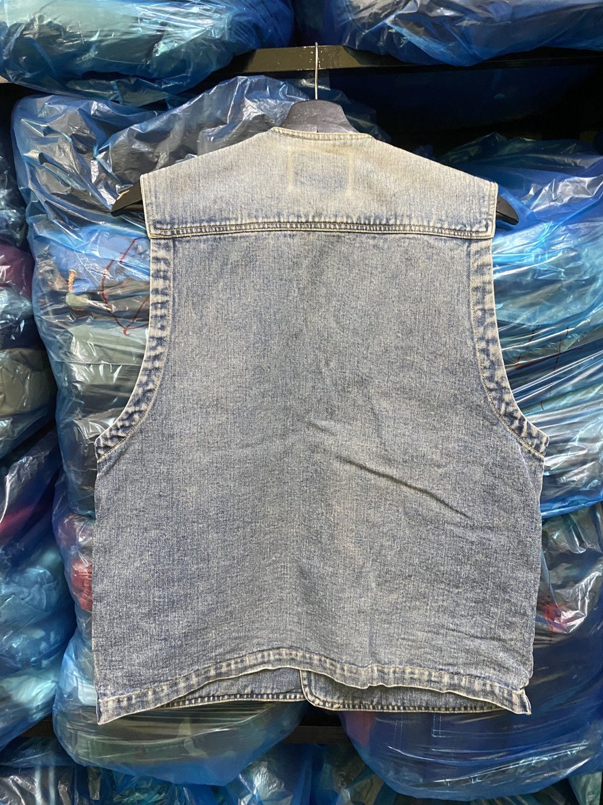 Japanese Brand Vintage Fuji Mark Denim Utility Vest Working & Casual Style Size US M / EU 48-50 / 2 - 8 Thumbnail