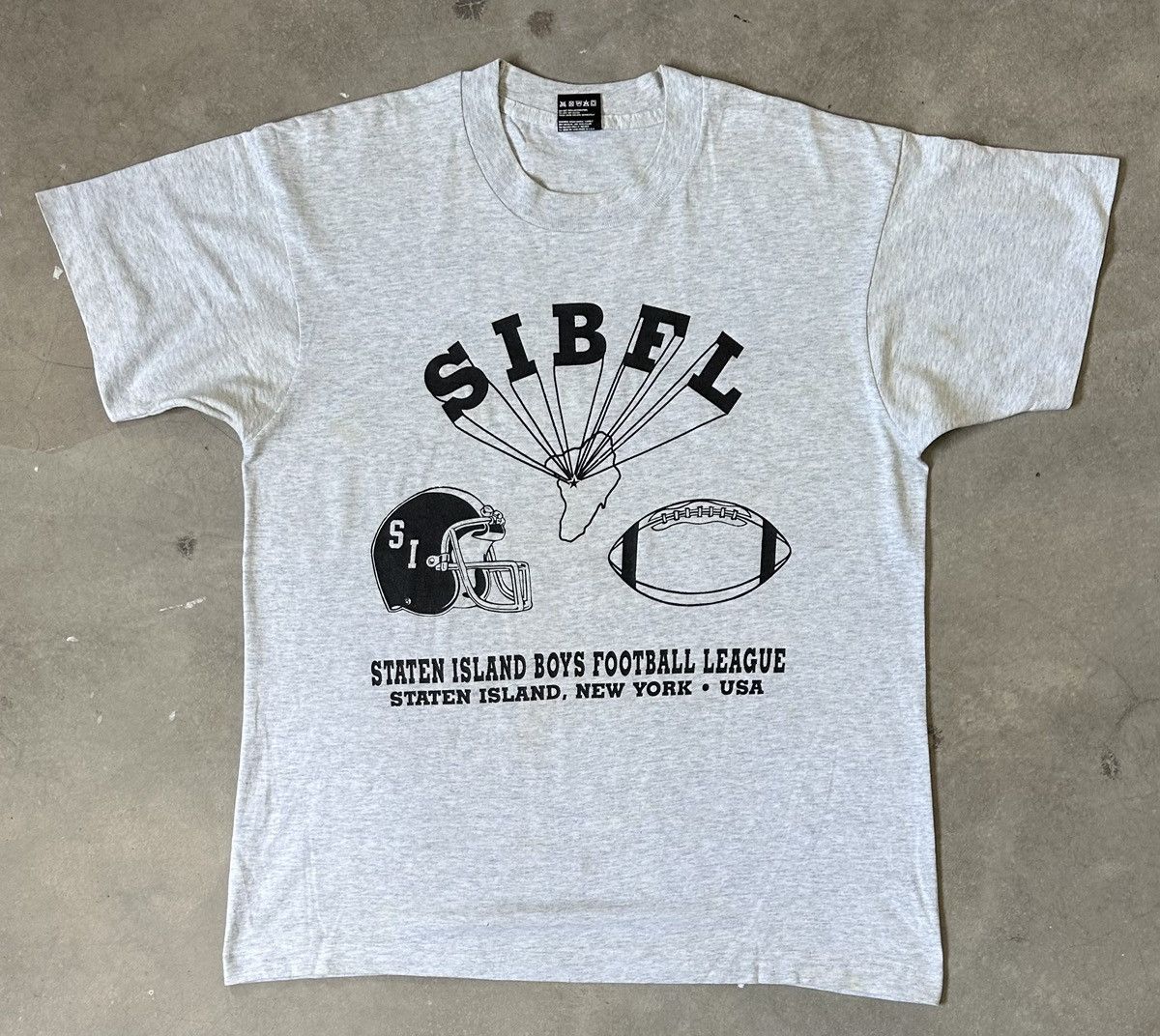 Vintage VINTAGE FOOTBALL SIBFL TEE Size US M / EU 48-50 / 2 - 1 Thumbnail