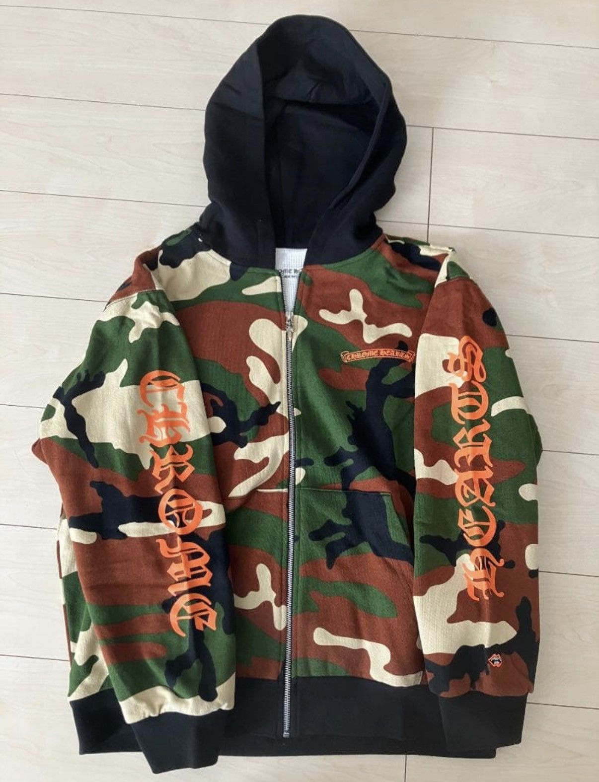 Chrome Hearts Chrome Hearts Matty Boy camo Chomper Zip Hoodie Size US L / EU 52-54 / 3 - 1 Thumbnail
