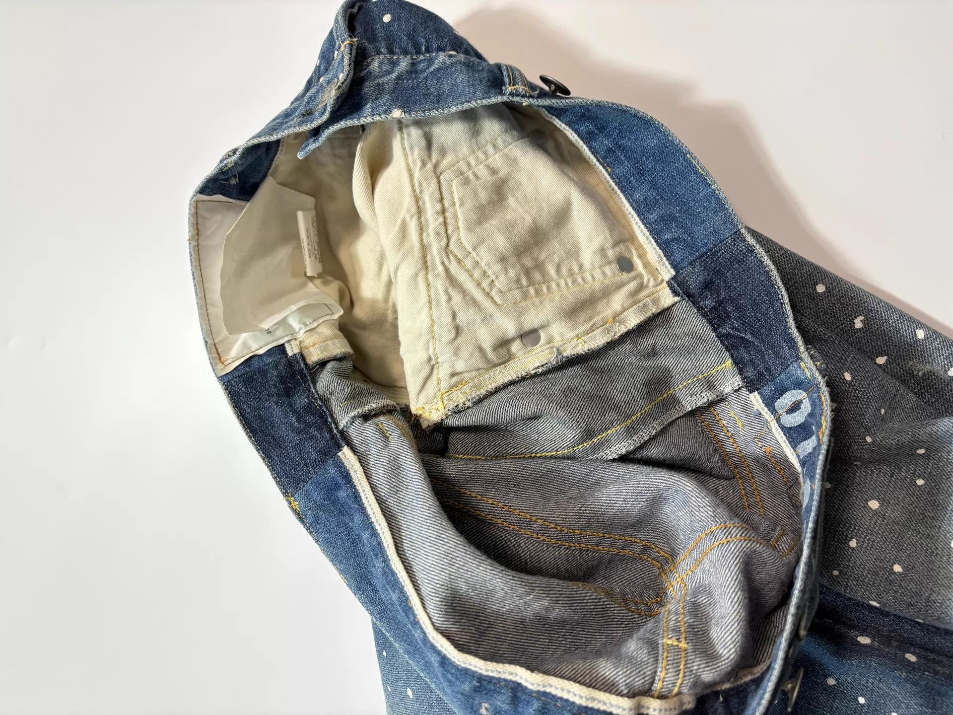 Visvim VISVIM 01.2D5 Polka Dot Jeans W34 L30 Size US 34 / EU 50 - 7 Thumbnail