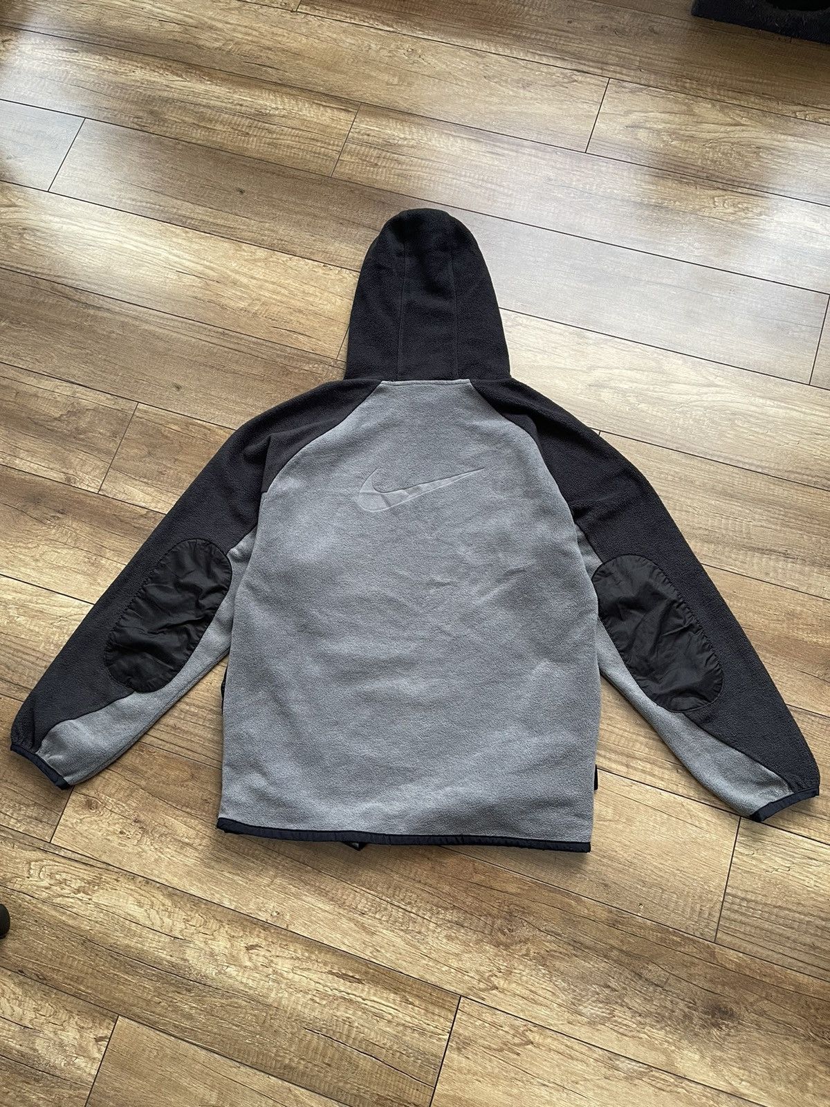 Vintage Nike Ninja Fleece Hoodie Vintage 90s Big Logo Size US S / EU 44-46 / 1 - 3 Thumbnail