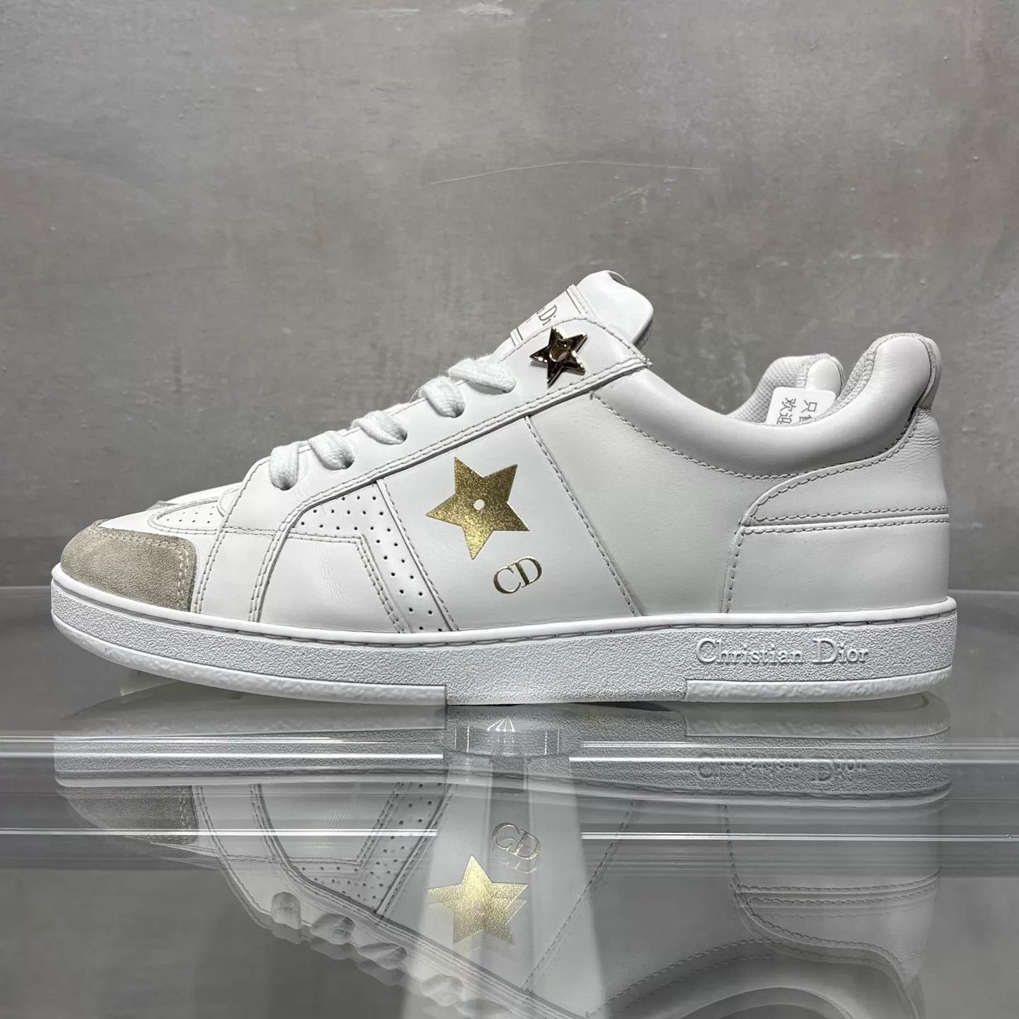 Dior Dior Star White Decon Sneakers Women's 36 Size US 5.5 / IT 35.5 - 3 Thumbnail