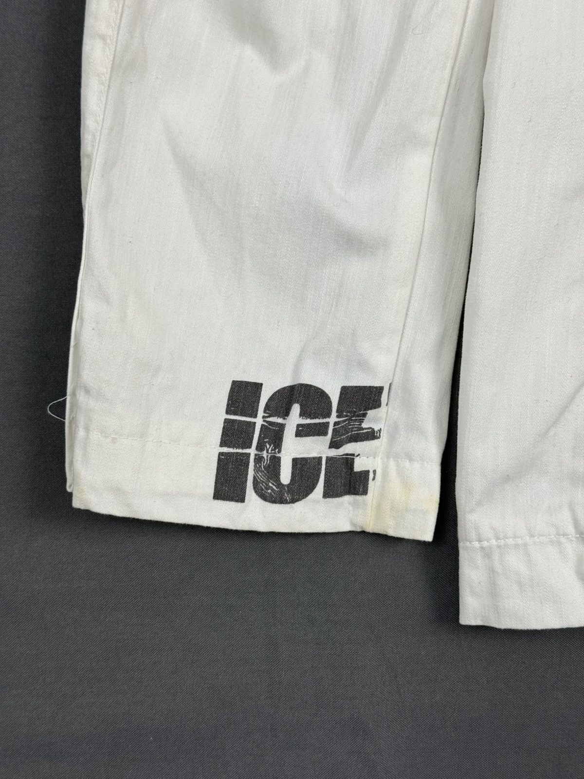 Iceberg Iceberg “Choose Iceberg Make Love” White Blazer Jacket Size US M / EU 48-50 / 2 - 18 Thumbnail