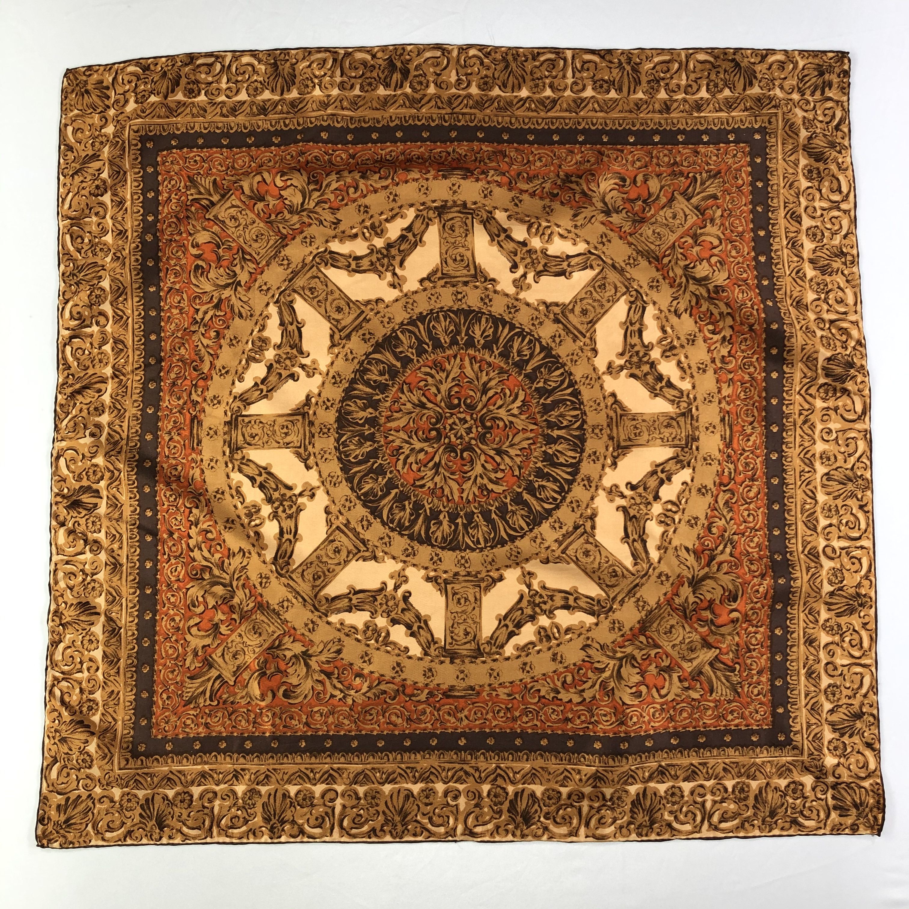 Vintage Vintage Silk Scarf Size ONE SIZE - 2 Thumbnail