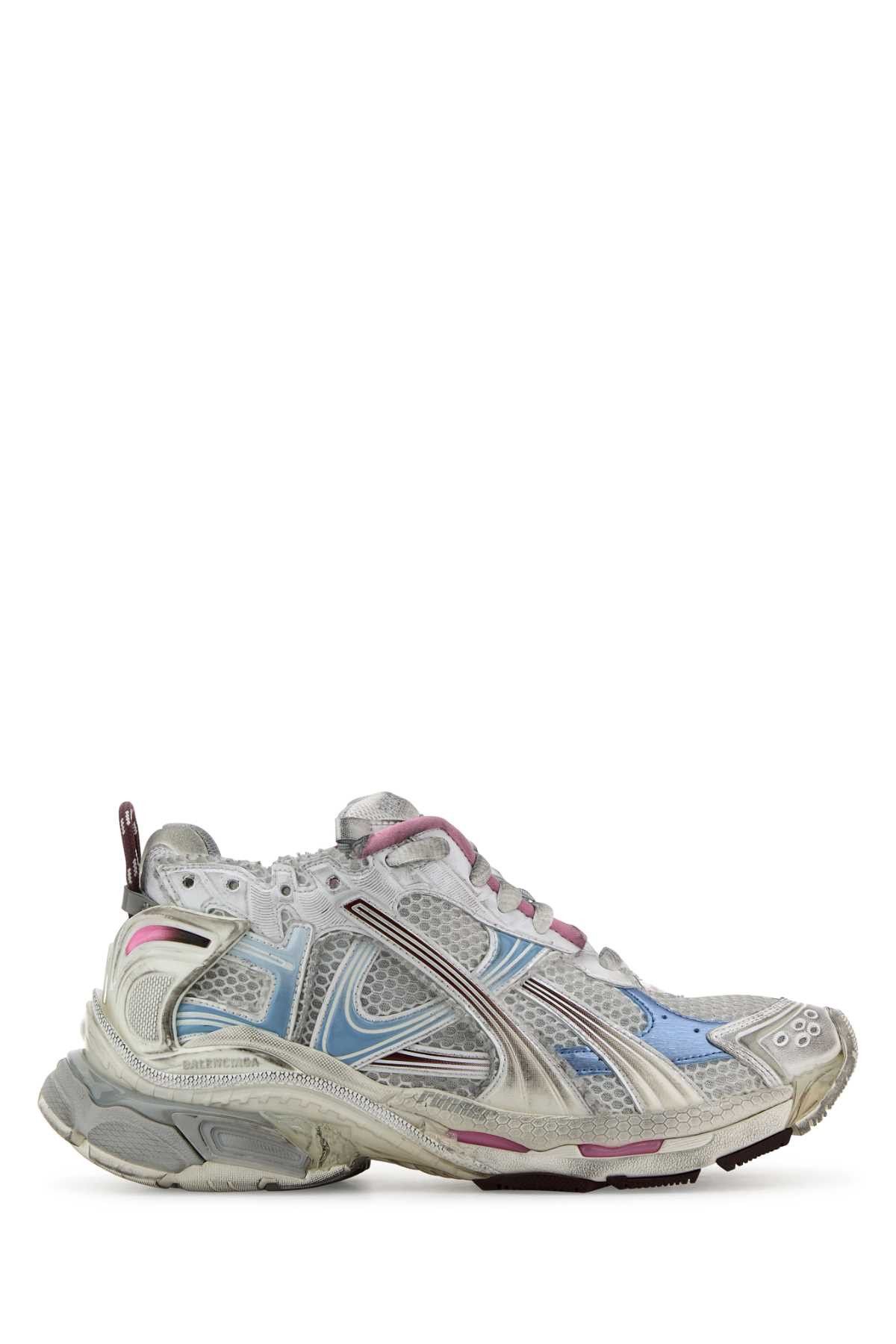 Balenciaga Multicolor Runner Sneakers Size US 6 / IT 36 - 1 Thumbnail