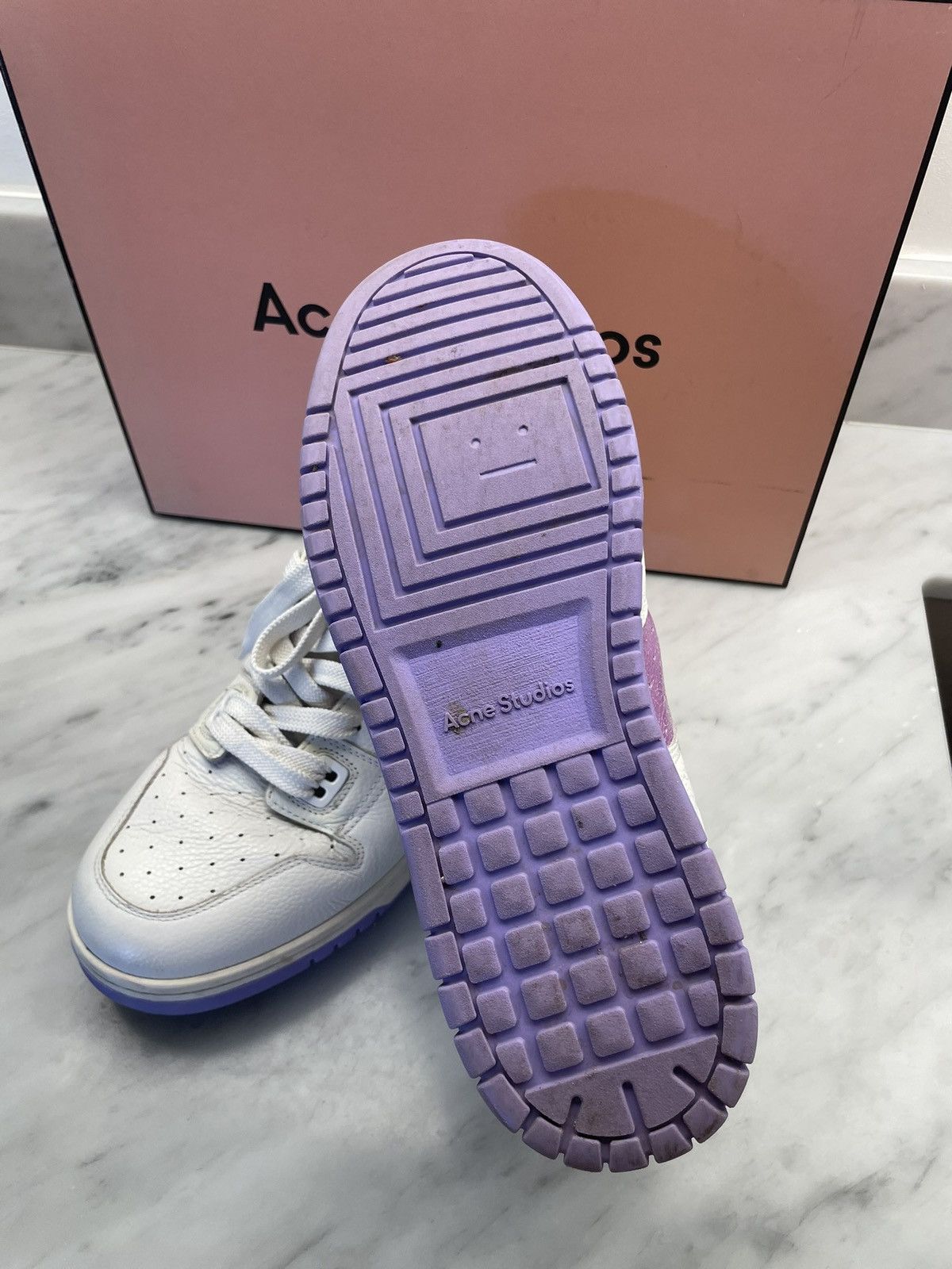 Acne Studios Acne Studios high top Stockholm pop sneakers leather Size US 8.5 / EU 41-42 - 11 Thumbnail