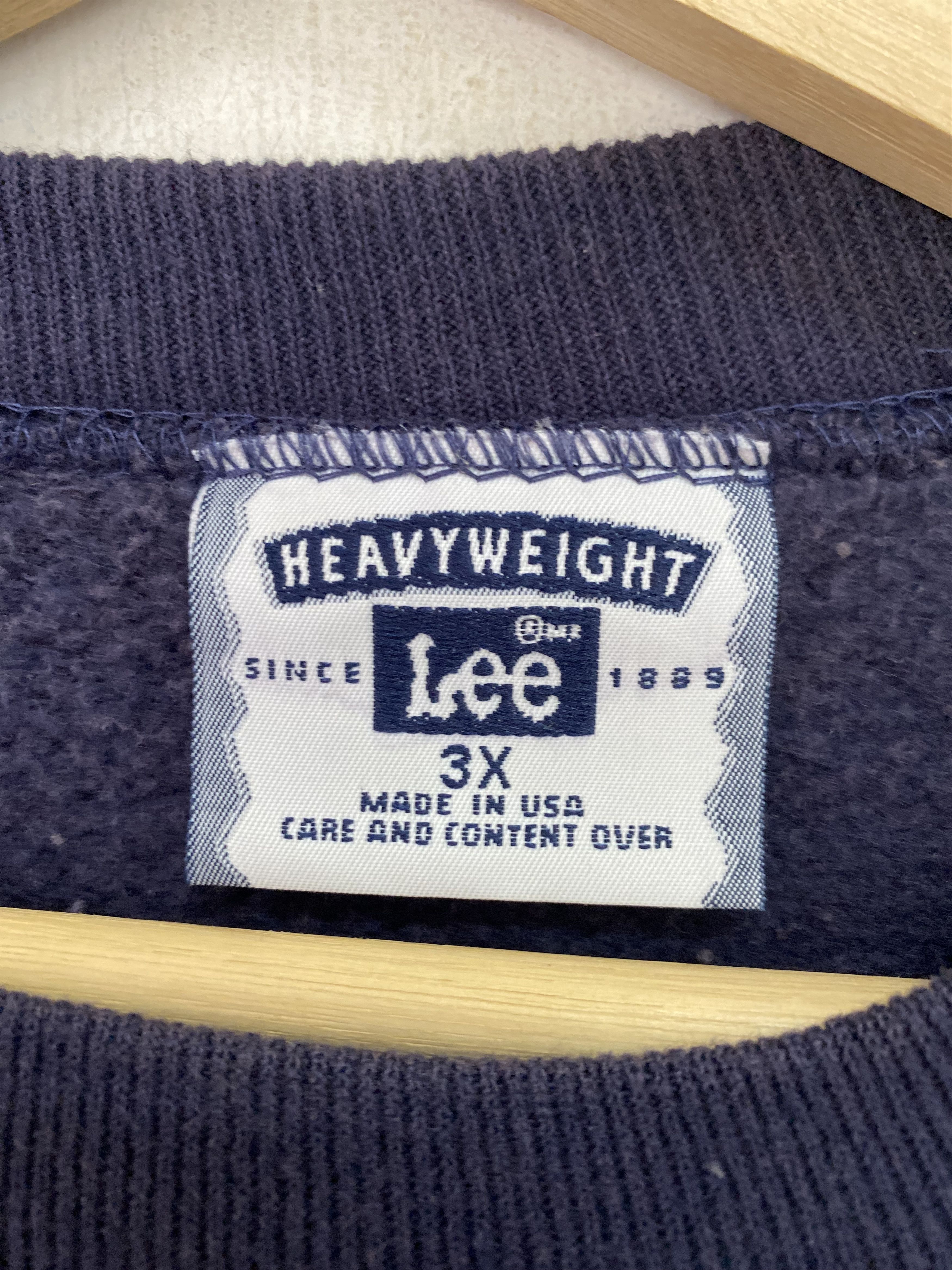 Lee × Vintage Vintage Lee Sweatshirt Triple XL Size Size US XXL / EU 58 / 5 - 7 Thumbnail