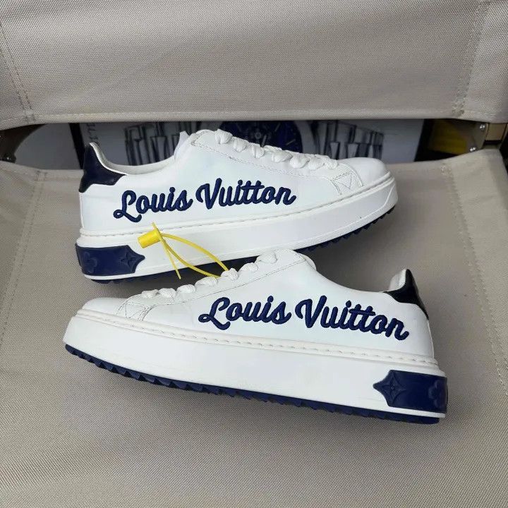 Louis Vuitton Louis Vuitton White Casual Sneakers -2508 Size US 5.5 / EU 38 - 7 Thumbnail