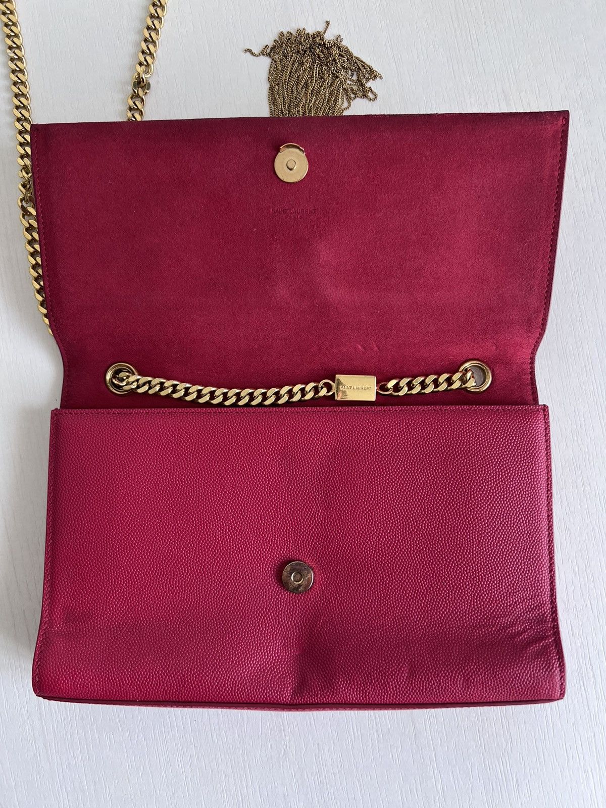 Saint Laurent Paris Yves Saint Laurent Kate Shoulder Bag Crossbody Purse Size ONE SIZE - 14 Thumbnail