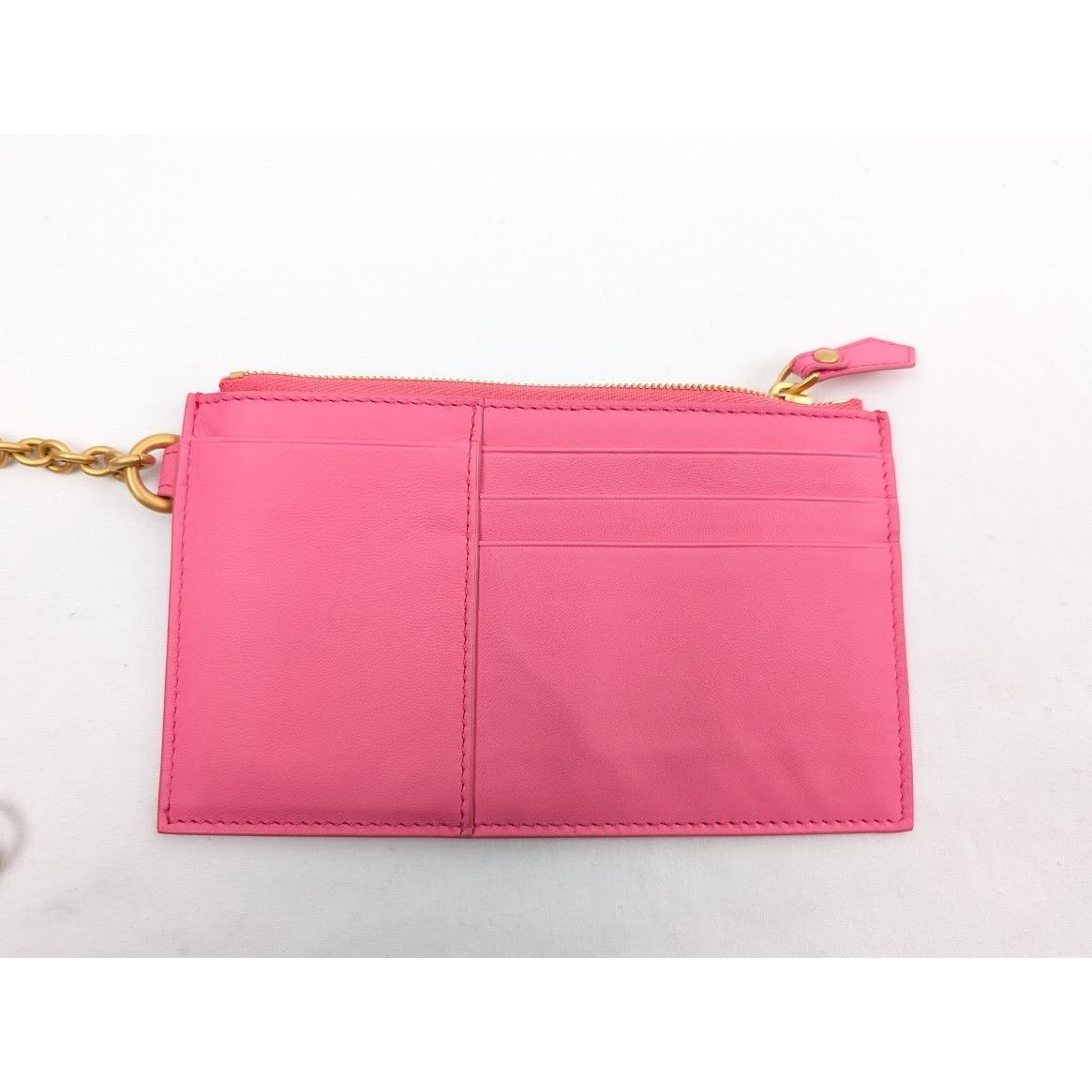 Bottega Veneta o1rshd1 Size: OS / Nappa/Ottone Card Case in Neon/Gold Size ONE SIZE - 9 Thumbnail