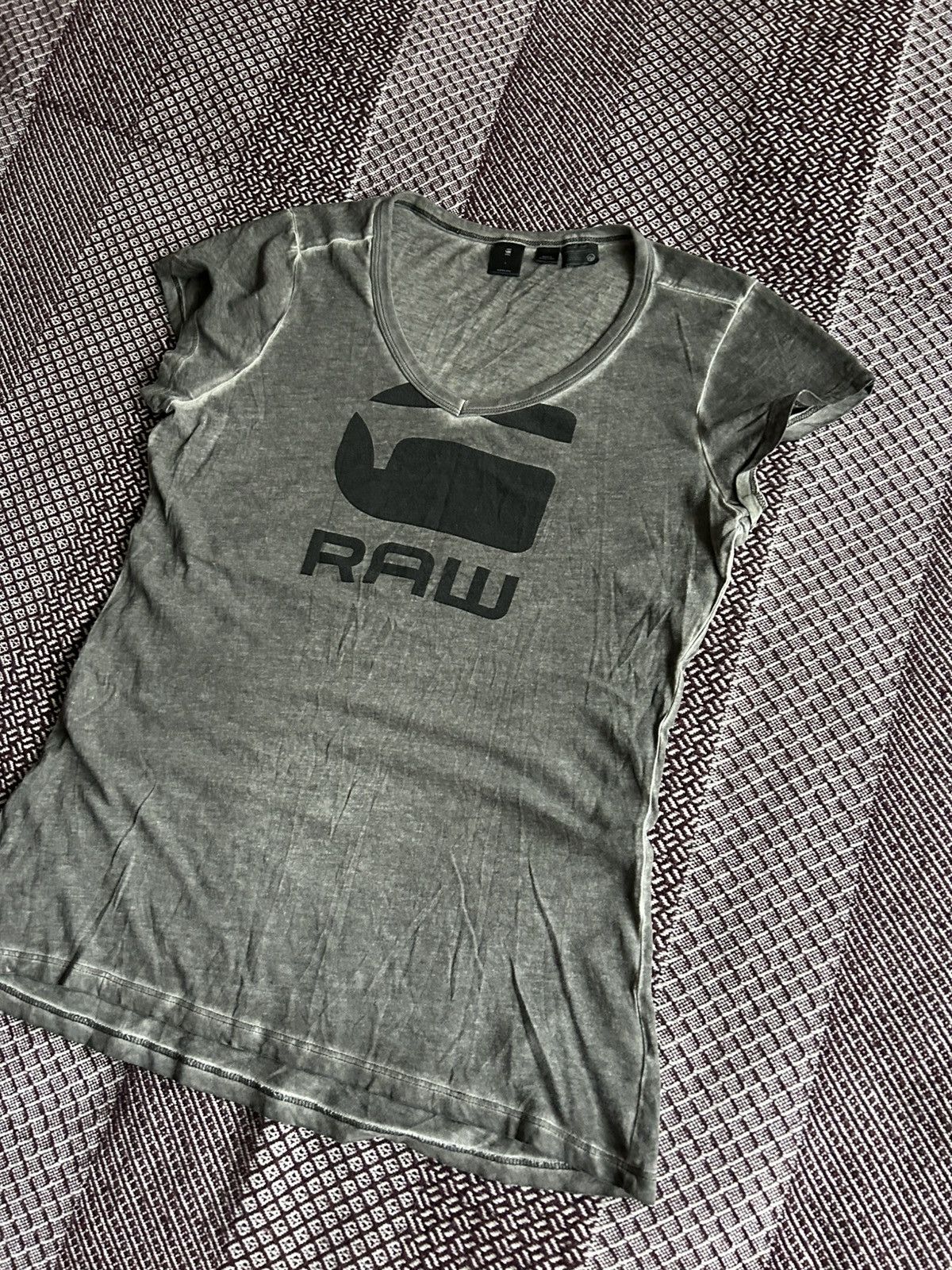 G-Star Vintage G-Star Raw Suphe Slim WMN Tee Y2K Style Size Large Size L / US 10 / IT 46 - 2 Thumbnail