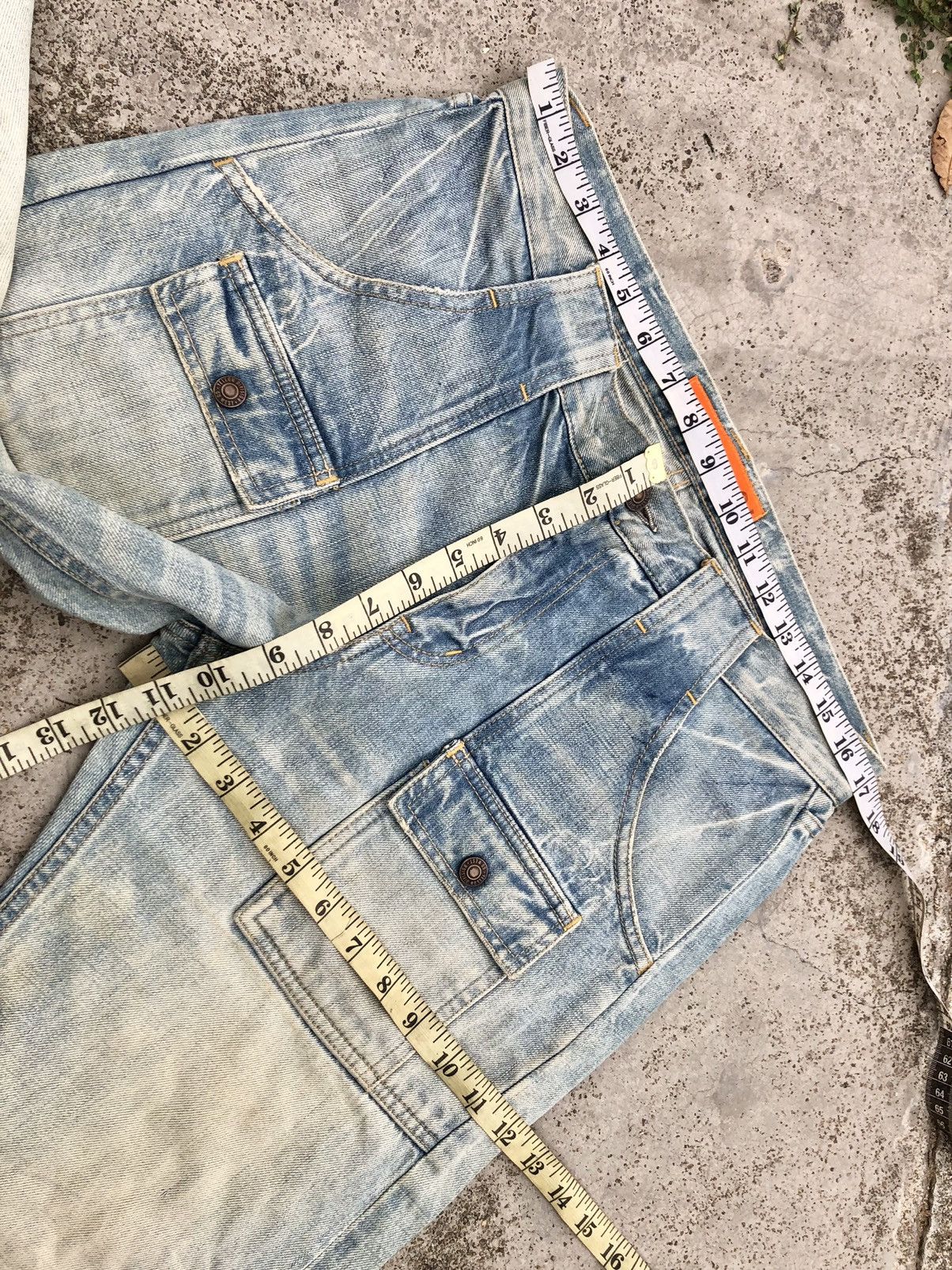 Japanese Brand VINTAGE RUSTY BLUE GO WEST BUSHPANT JEANS Size US 34 / EU 50 - 7 Thumbnail