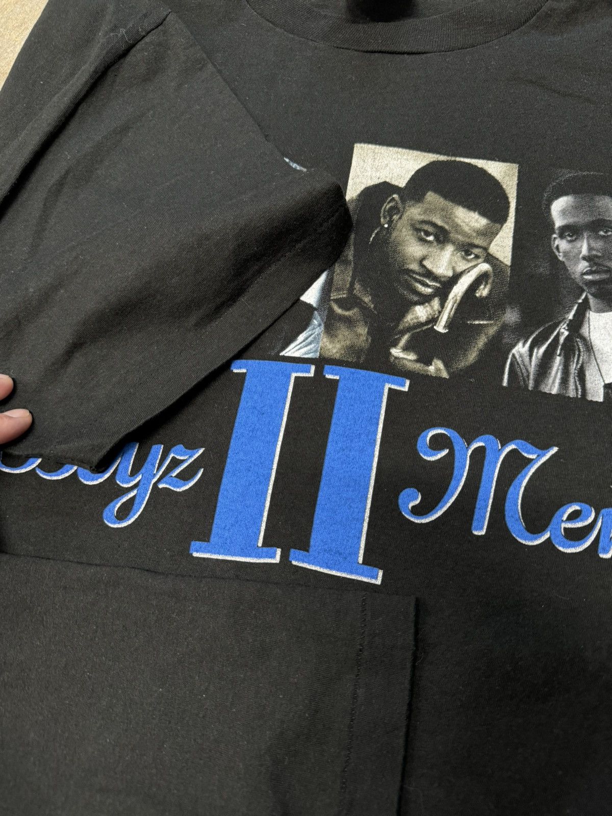 Band Tees Vintage 90s 1994 Boyz II Men World Tour Promo T-Shirt Size US XL / EU 56 / 4 - 6 Thumbnail