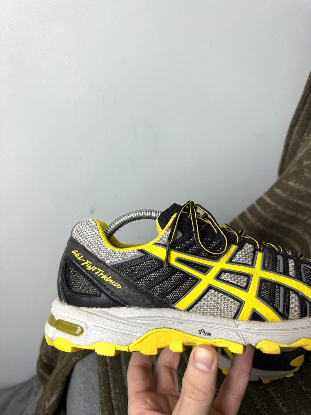 Asics Rare! Asics Gel Fuji Trabuco Gore tex Sneakers Kiko Size US 9.5 / EU 42-43 - 10 Thumbnail