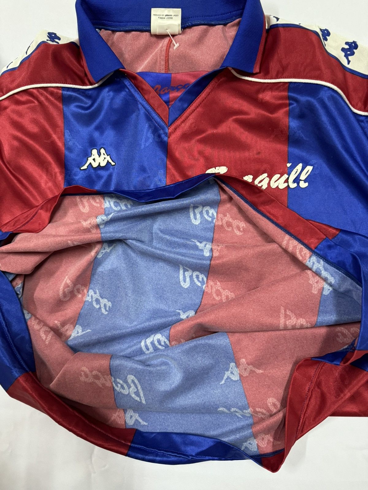 F.C. Real Bristol × Vintage Vtg🔥92-95 F.C Barcelona Jersey Kappa Size US XL / EU 56 / 4 - 12 Thumbnail