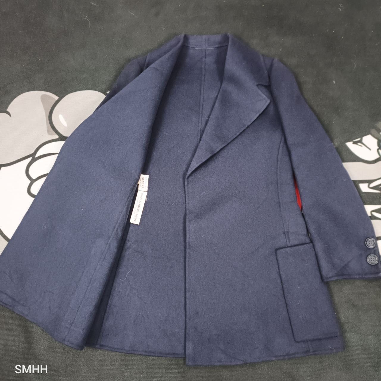 Agnona 🔥 Vintage AGNONA Navy Wool Jacket – Size 40 Size M / US 6-8 / IT 42-44 - 14 Thumbnail