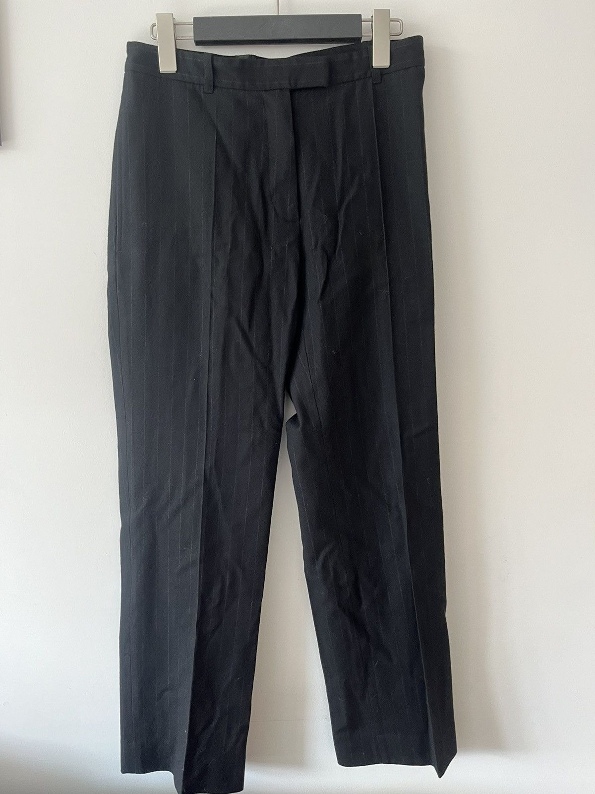 Ann Demeulemeester Pinstripe wool trousers Size US 29 - 1 Thumbnail
