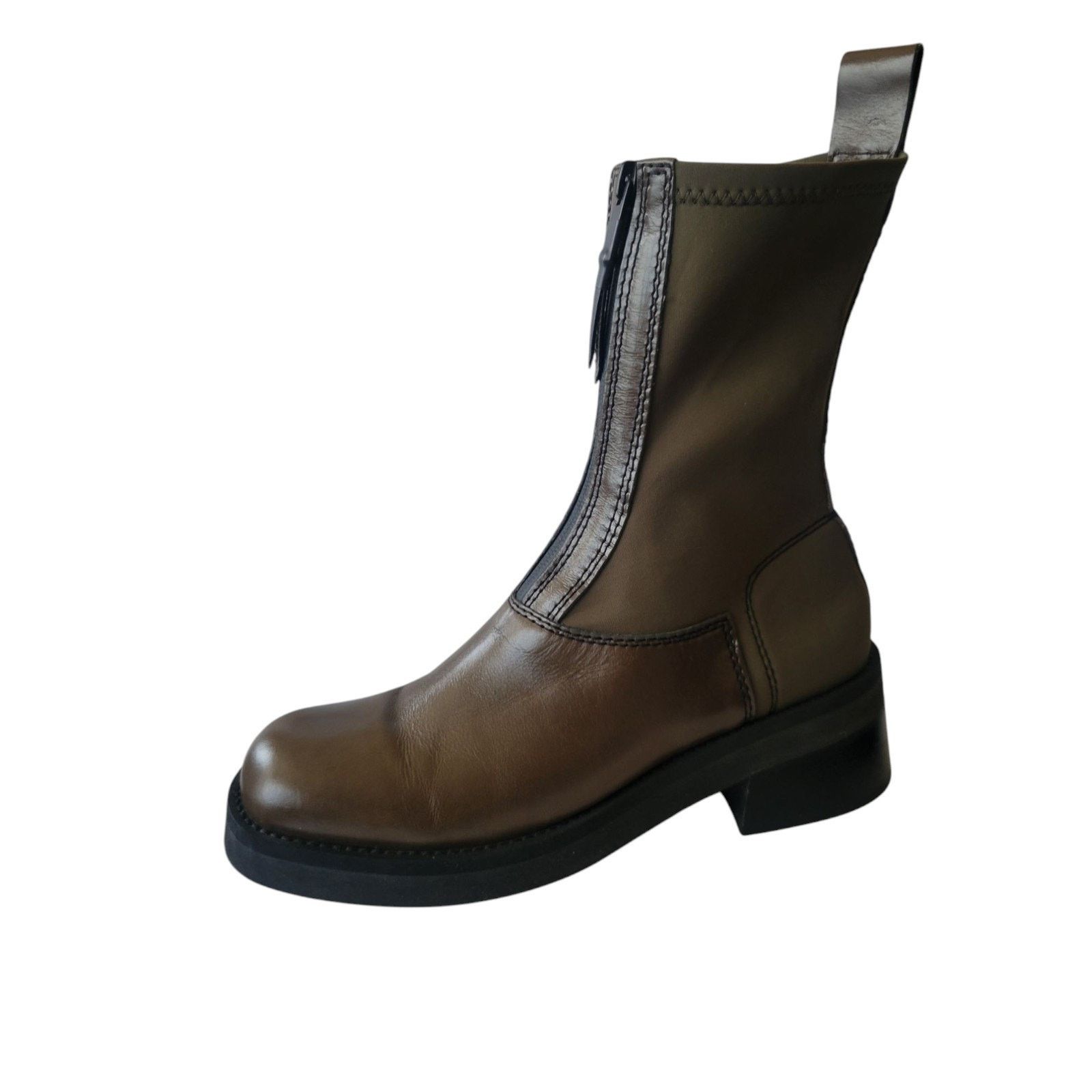 Other E8 BY MIISTA Doris Khaki Women Boots Size 39 Size US 9 / IT 39 - 3 Thumbnail