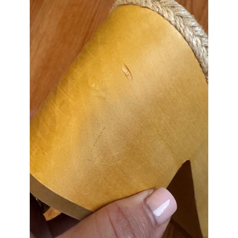 Veronica Beard Veronica Beard Hannalee Suede Wooden Platforms 9 Size US 9 / IT 39 - 8 Thumbnail
