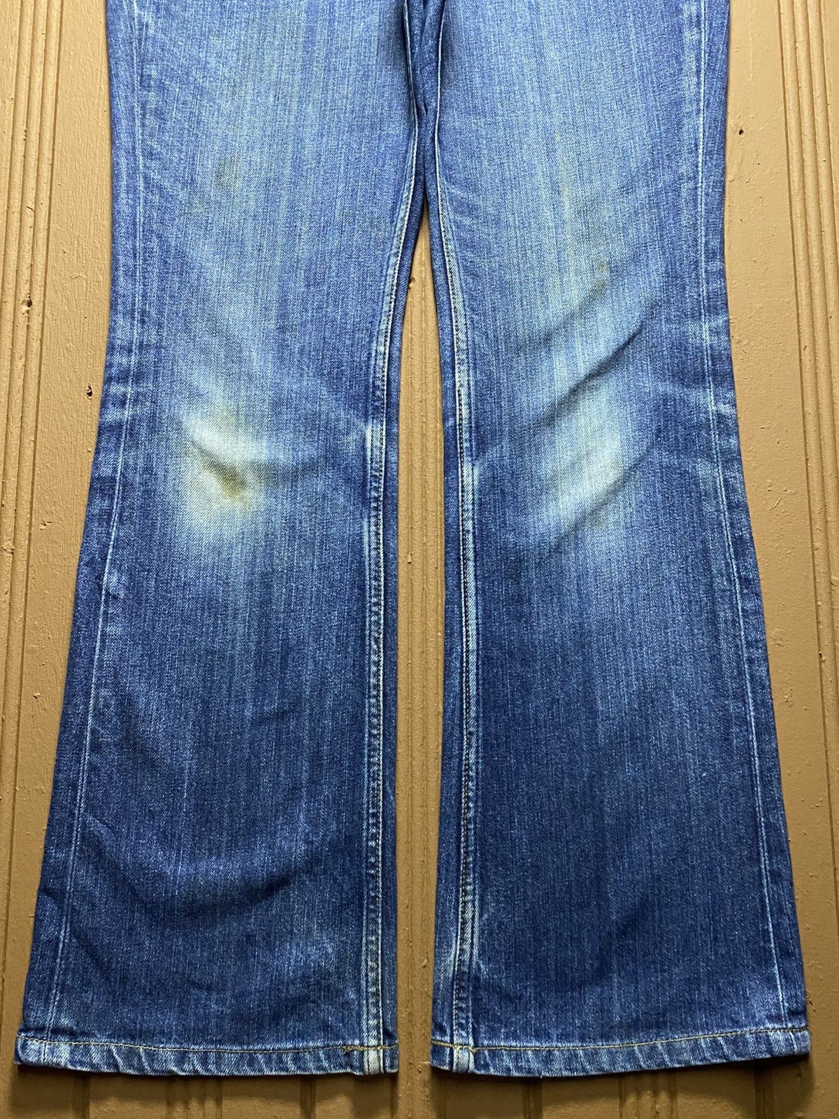 Levi's Vintage Clothing Vintage Levis 517 90’s Japan Blue Wash Flare Jeans Size US 28 / EU 44 - 5 Thumbnail