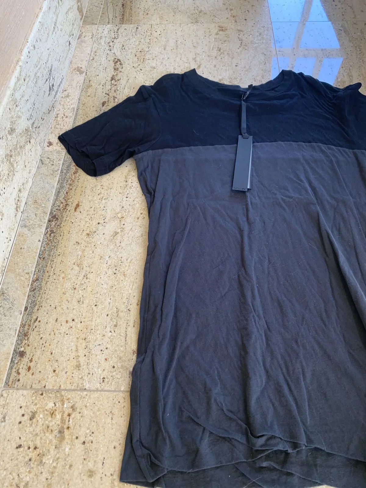Ben Taverniti Unravel Project o1rshd1 L Jersey Double Hybrid Tee in Black Size US S / EU 44-46 / 1 - 5 Thumbnail