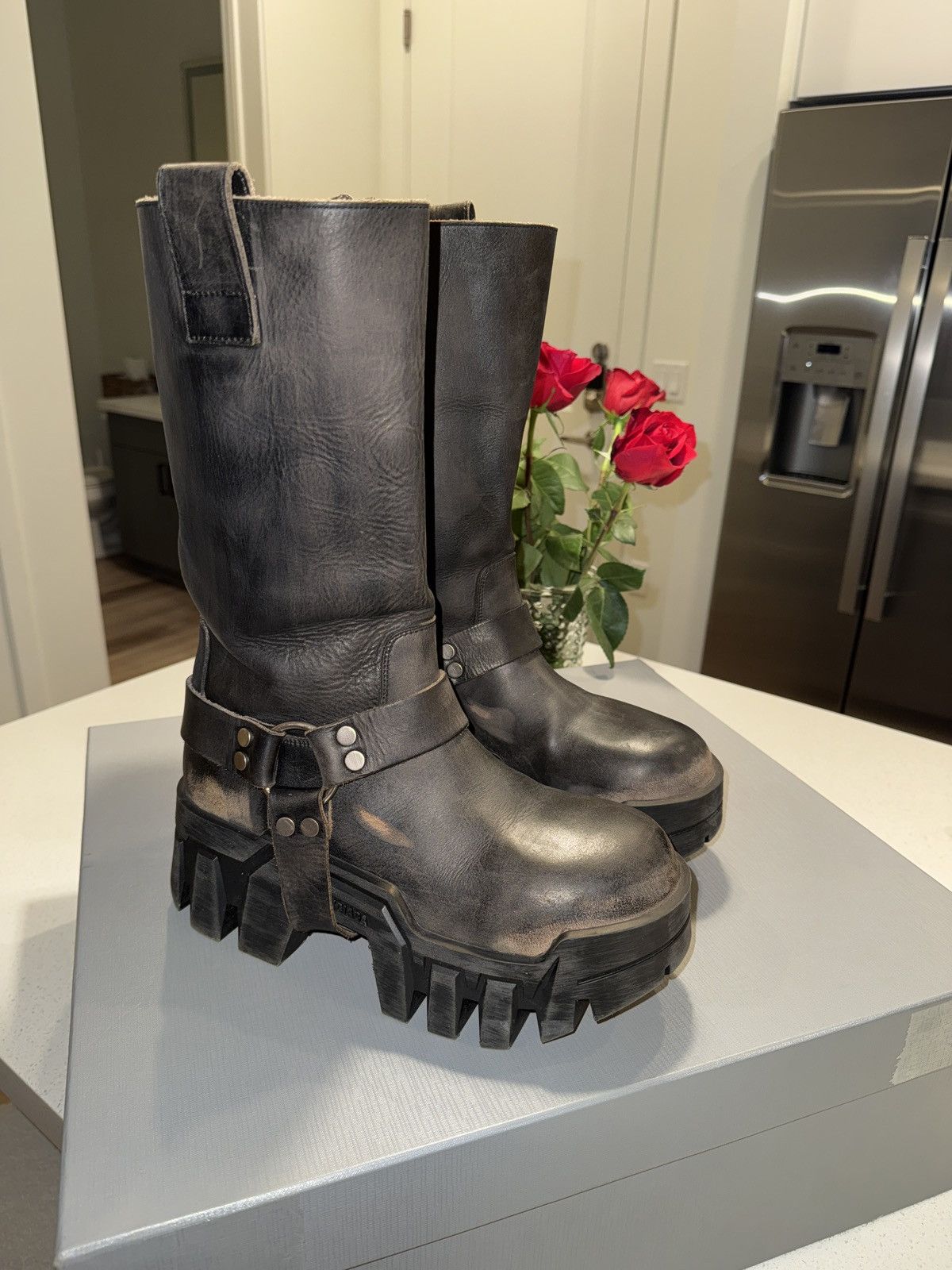 harness 40 BALENCIAGA bulldozer 定価22万