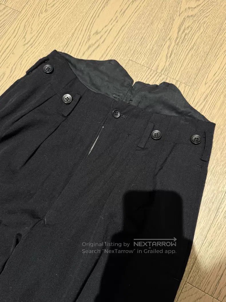 Yohji Yamamoto Yohji Yamamoto size s Kendo wool trousers pleated suit trou Size US 28 / EU 44 - 2 Thumbnail