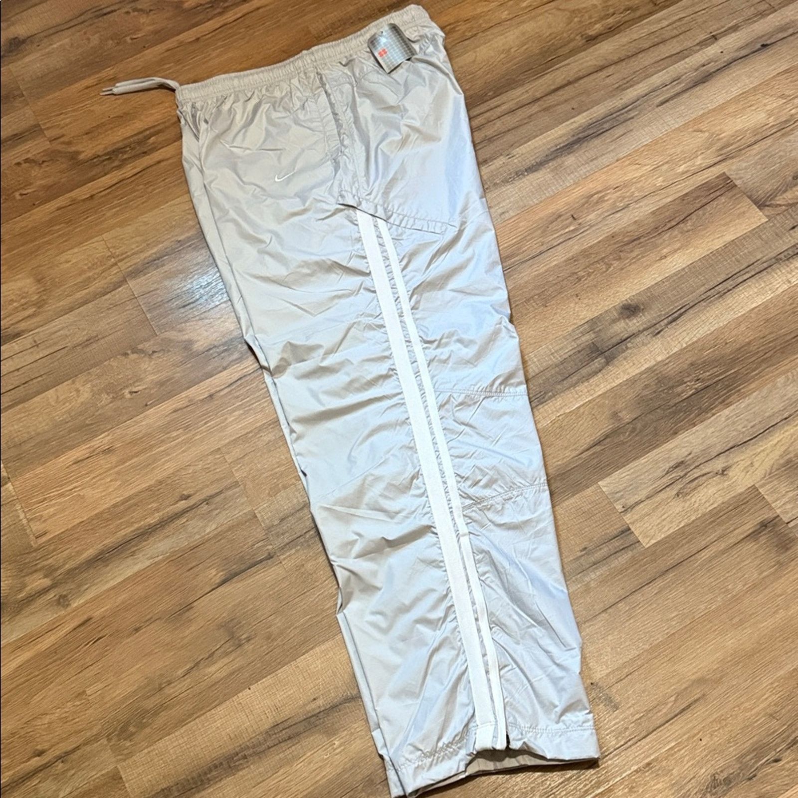 Nike Y2K Nike Solo Swoosh Spell Out Track Pants Size US 32 / EU 48 - 3 Thumbnail