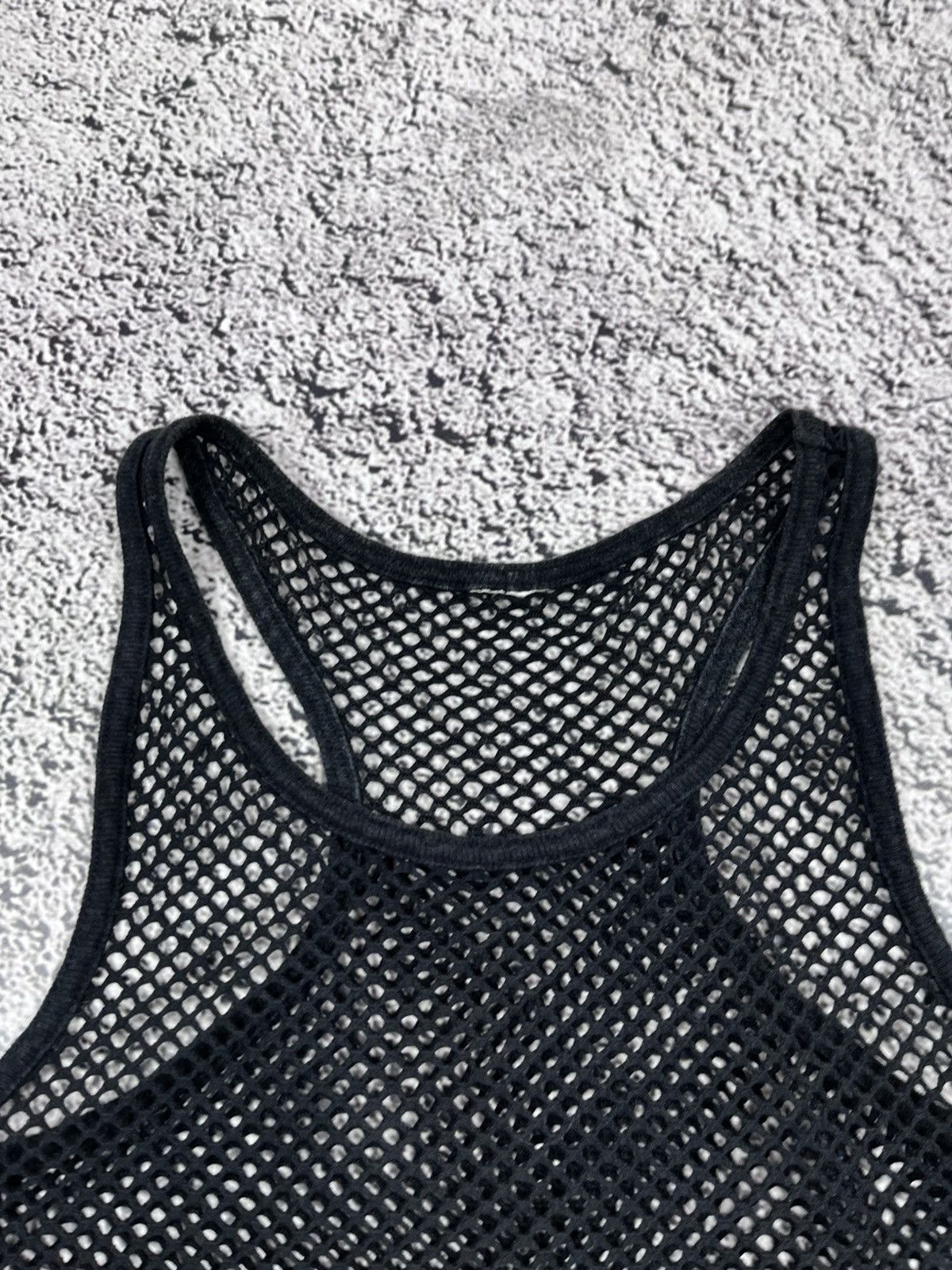 Japanese Brand Vintage Miyake Knit Mesh Tank Top Avantgarde size M Size M / US 6-8 / IT 42-44 - 2 Thumbnail
