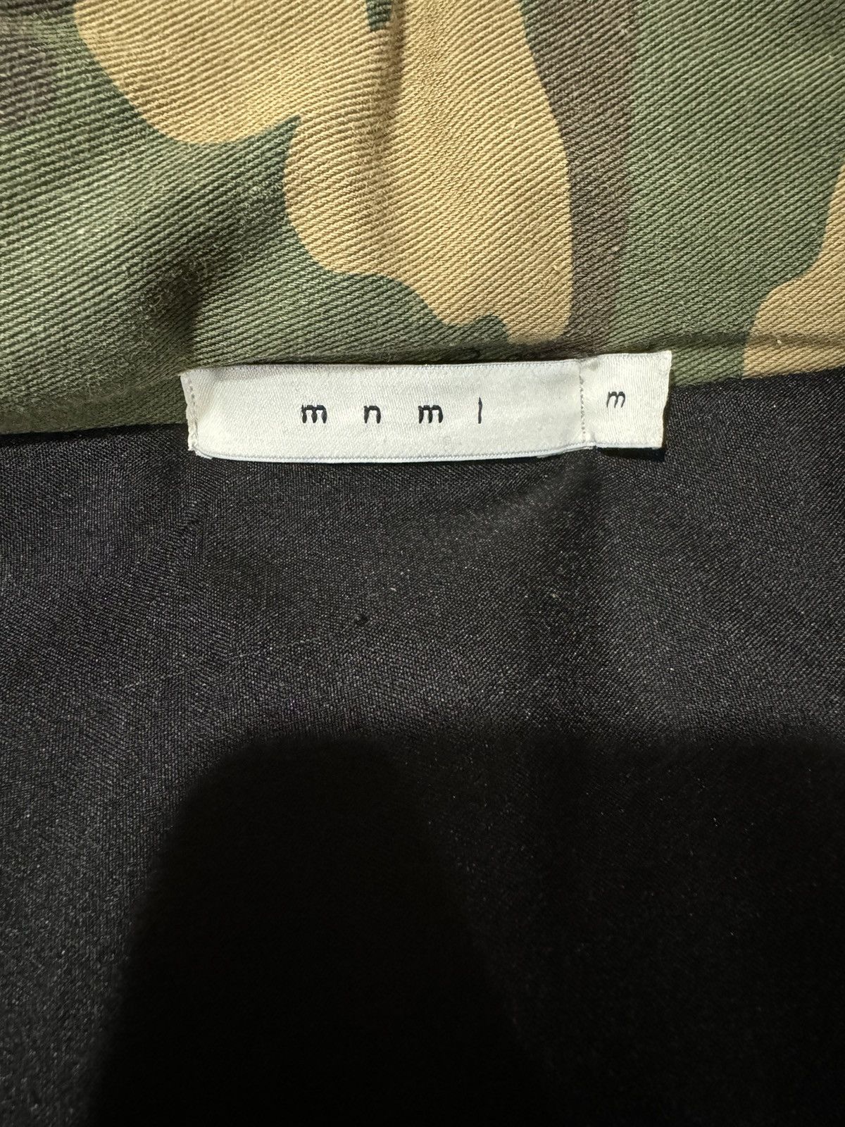 MNML Mnml camo puffer zip up jacket Size US M / EU 48-50 / 2 - 8 Thumbnail